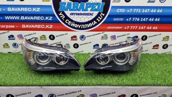 Фары E60 рест галоген